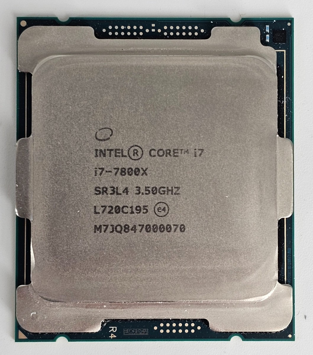 Intel i7-7800X - Six Core CPU @ 3.50GHz to 4.00GHz - LGA 2066 7th