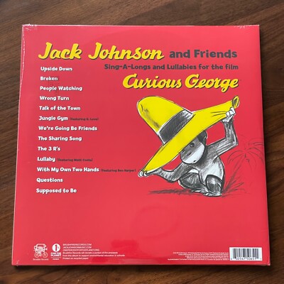 Jack Johnson - Curious George Sing-a-Long Songs and Lullabies - LP