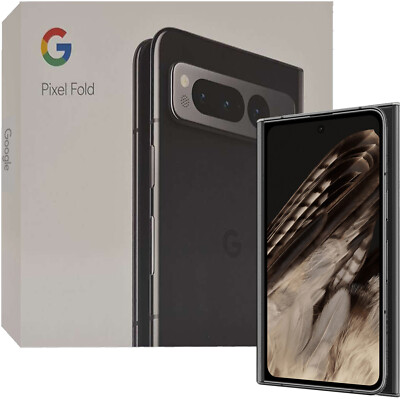 Google Pixel Fold 5G Obsidian 512GB + 12GB Dual-SIM Unlocked GSM