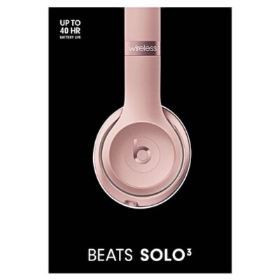 NEW SEALED - Beats Solo3 Wireless Bluetooth On-Ear Headphones