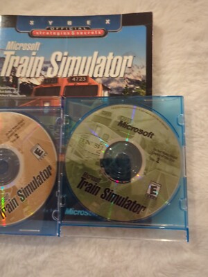 Microsoft Train Simulator PC 2-Disc Set 2001 Includes Manual - No