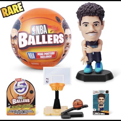 1 ZURU 5 Surprise NBA BALLERS Mystery Ball Toys Lebron LaMelo