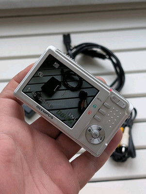 Olympus FE-150 5.0 MP 3X Optical Zoom Digital Camera Silver | eBay