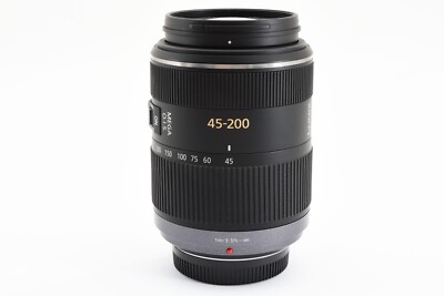 Panasonic Telephoto Lens Lumix G VARIO 45-200mm F4.0-5.6 MEGA