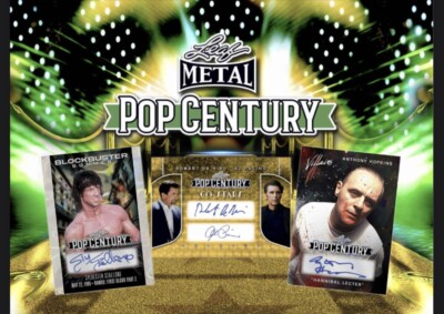 2025 Leaf Pop Century Metal Factory Sealed Hobby Trading Card Box