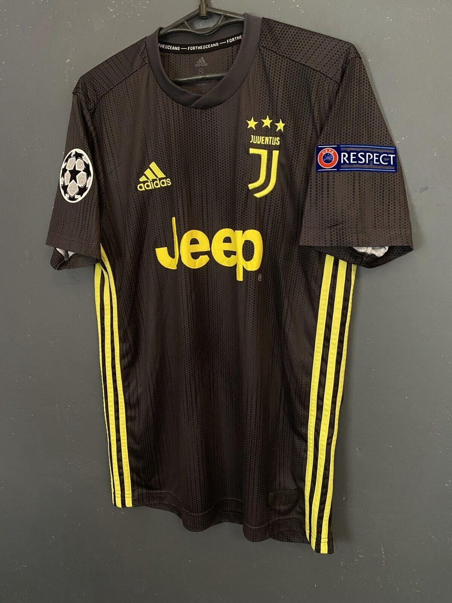 UEFA CHAMPIONS LEAGUE FC JUVENTUS 2018/2019 SOCCER FOOTBALL SHIRT