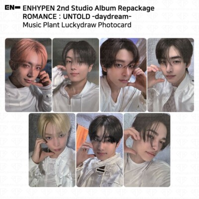 Enhypen Repackage ROMANCE:UNTOLD Daydream Music Plant Lucky Draw