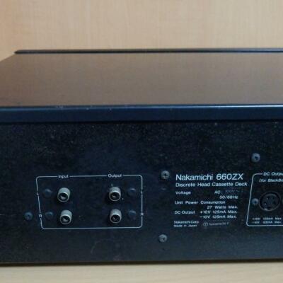 Nakamichi 660ZX Discrete Head Cassette Deck | eBay