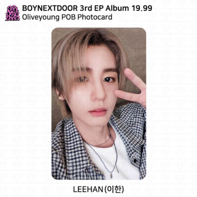 BOYNEXTDOOR 3rd EP Album 19.99 Oliveyoung Weverse Makestar KKT CU