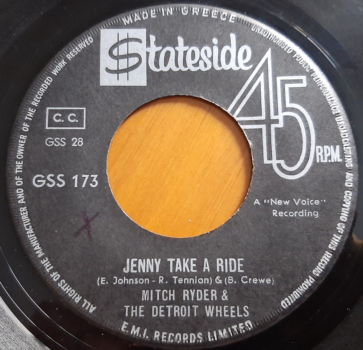 MITCH RYDER & THE DETROIT WHEELS LET YOUR LOVELIGHT SHINE ORIG