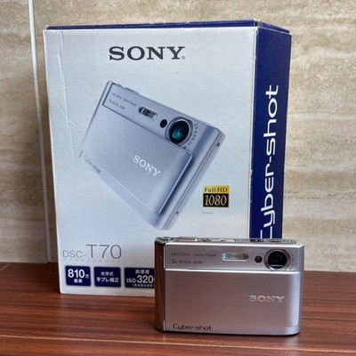 Buy Sony Cyber-shot DSC-T70 8.1MP Digital Camera - Silver online