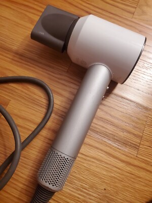 Dyson Supersonic Hair Dryer HD01 Nickel Silver White Refurbished