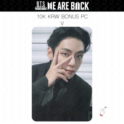 PRE BTS FESTA 2025 ARMY ZONE / CAPSULE MERCH / 10K KRW BONUS