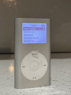 Apple iPod Mini 1st Generation, 4g, MODEL A1051 Silver, Good For