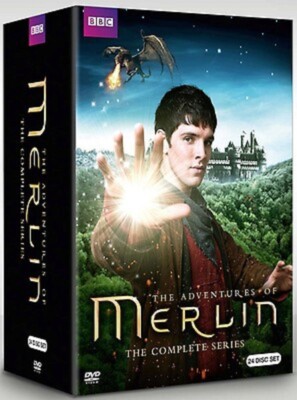 The Adventures of MERLIN Complete Series Collection(DVD,24-Disc