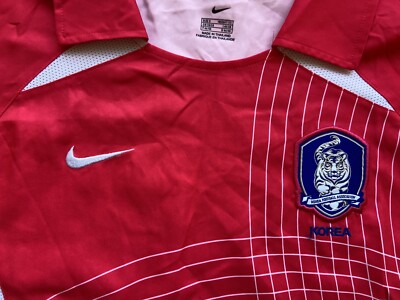 SOUTH KOREA 2002 2003 HOME FOOTBALL SHIRT SOCCER JERSEY NIKE sz S