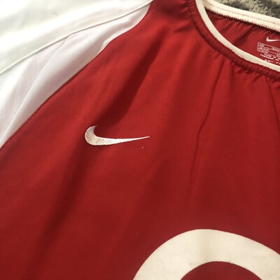 Arsenal O2 2002 2004 Home Vintage Nike Football Soccer Jersey