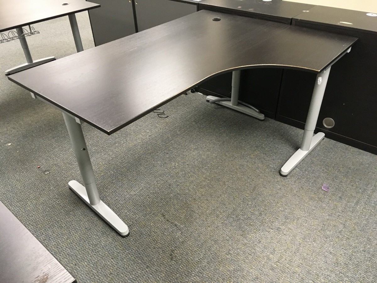 IKEA GALANT CORNER DESKS | eBay
