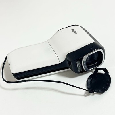 SANYO DMX-CG11 Xacti SDHC Camcorder 40MB HD White Good | eBay