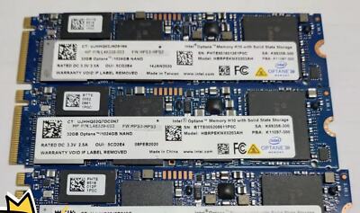 1TB Intel SSD M.2 Memory H10 SERIES 32GB Optane 1024G NVME Solid