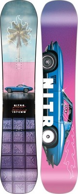 Nitro Cheap Thrills Men's Park Snowboard, 157cm, Wide MY25 | eBay
