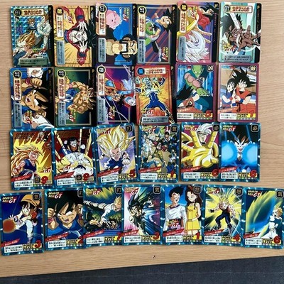 Dragon Ball Z Carddass 25 Vintage Cards 1996 Used Collectible | eBay