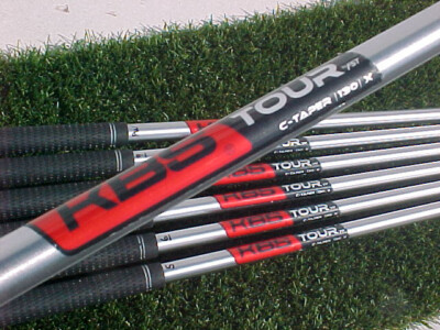 KBS TOUR by FST C-TAPER 130 .355 Tip X Flex set of Steel Iron