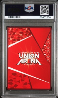 Japanese Union Arena SAO Asuna Gold Signature Parallel 3 Star SAO