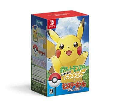 USED Nintendo Switch Pokemon Lets Go! Pikachu Monster Ball Plus