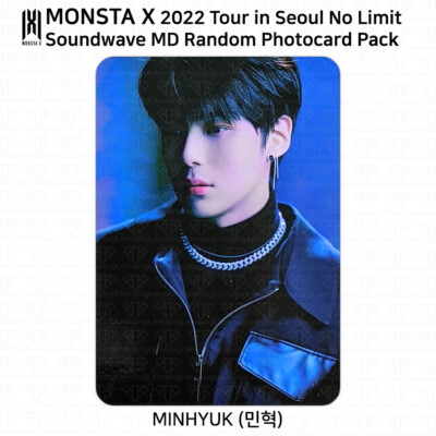 Monsta X 2022 Tour in Seoul No Limit Official MD Random Photocard