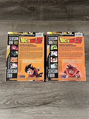 Anime Dragon Ball Z Season 1-4 DVD Set Digitally Remastered NEW | eBay
