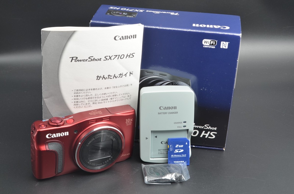 Canon PowerShot SX710 HS 20.3MP Digital Camera - Black for sale