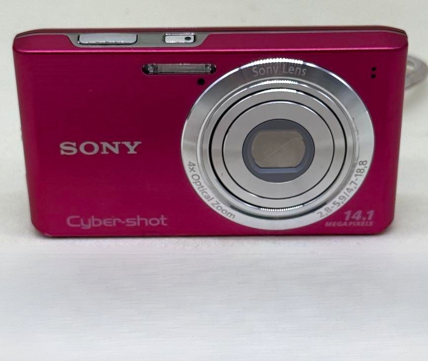 Sony Cyber-shot DSC-W610 Pink 14.1MP 4.0x Zoom Compact Digital