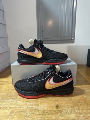 Mens Sizes 6-15 Nike Lebron 20 XX 'Miami Heat' Black University