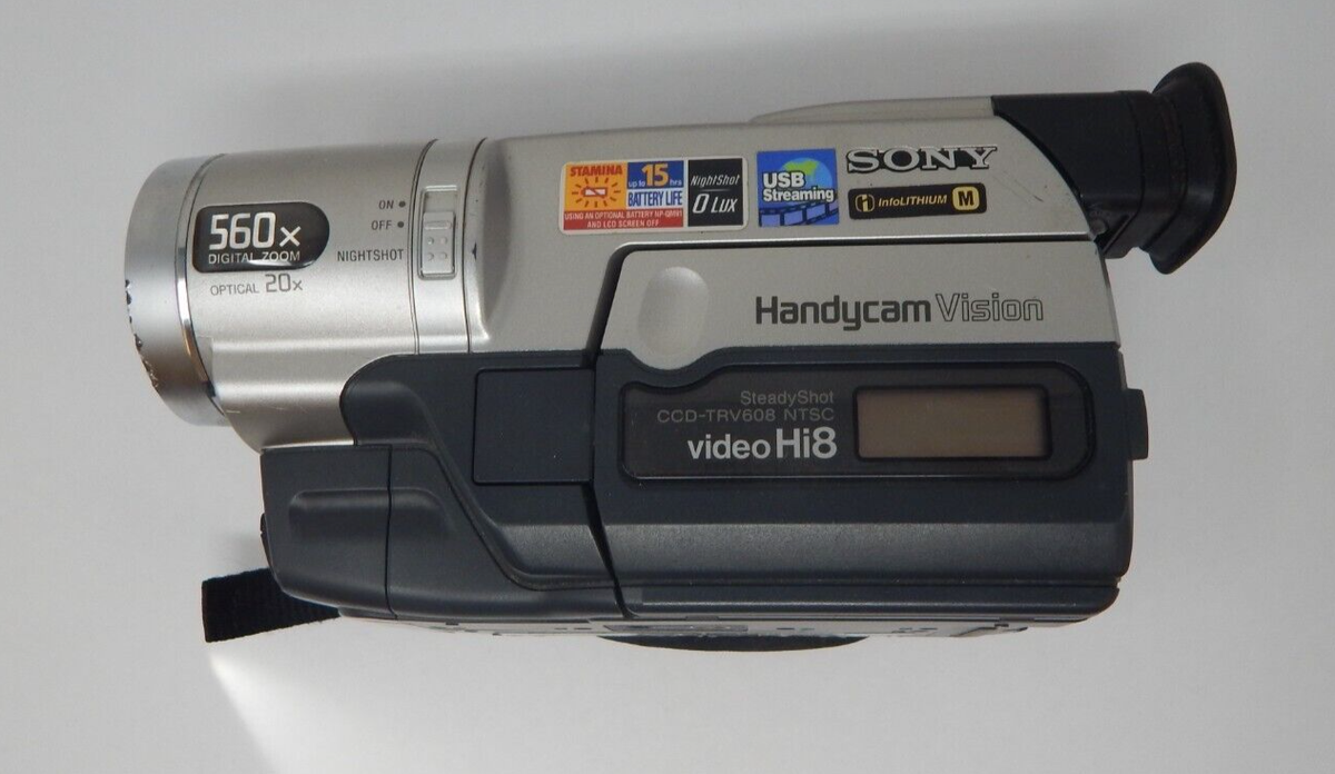 Sony Handycam CCD-TRV608 Hi-8 Analog Camcorder | eBay