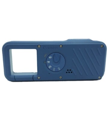 Canon iNSPiC REC FV-100 FV-100-BL Digital Camera Blue Superb | eBay