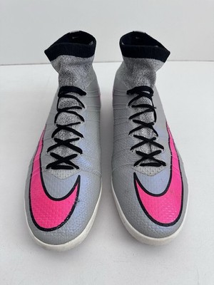 Nike MercurialX Superfly Proximo Indoor Grey Pink Football Soccer