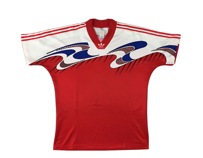 Rare Vintage Early 90s Adidas Template Jersey Shirt Kit Mens Large