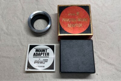 Super Rare OLYMPUS PEN F MOUNT ADAPTOR P M42 For PEN F / FT /FV w