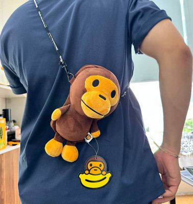 NWT BAPE Baby Milo Monkey Shoulder Bag A Bathing Ape Holiday Gift