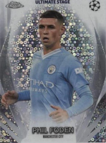2023-24 Topps Chrome UEFA Club Competition Phil Foden Ultimate