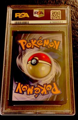 1999 POKEMON FOSSIL RAICHU HOLO #14 PSA 7.5 NM+. FRESHLY GRADED