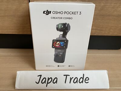 DJI Osmo Pocket 3 Creator Combo Gimbal Camera Handheld 3-axis