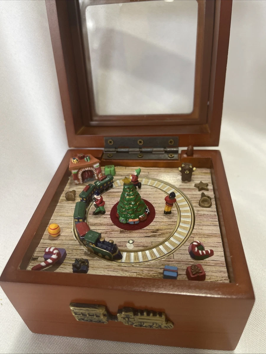 animated christmas music box products for sale | eBay