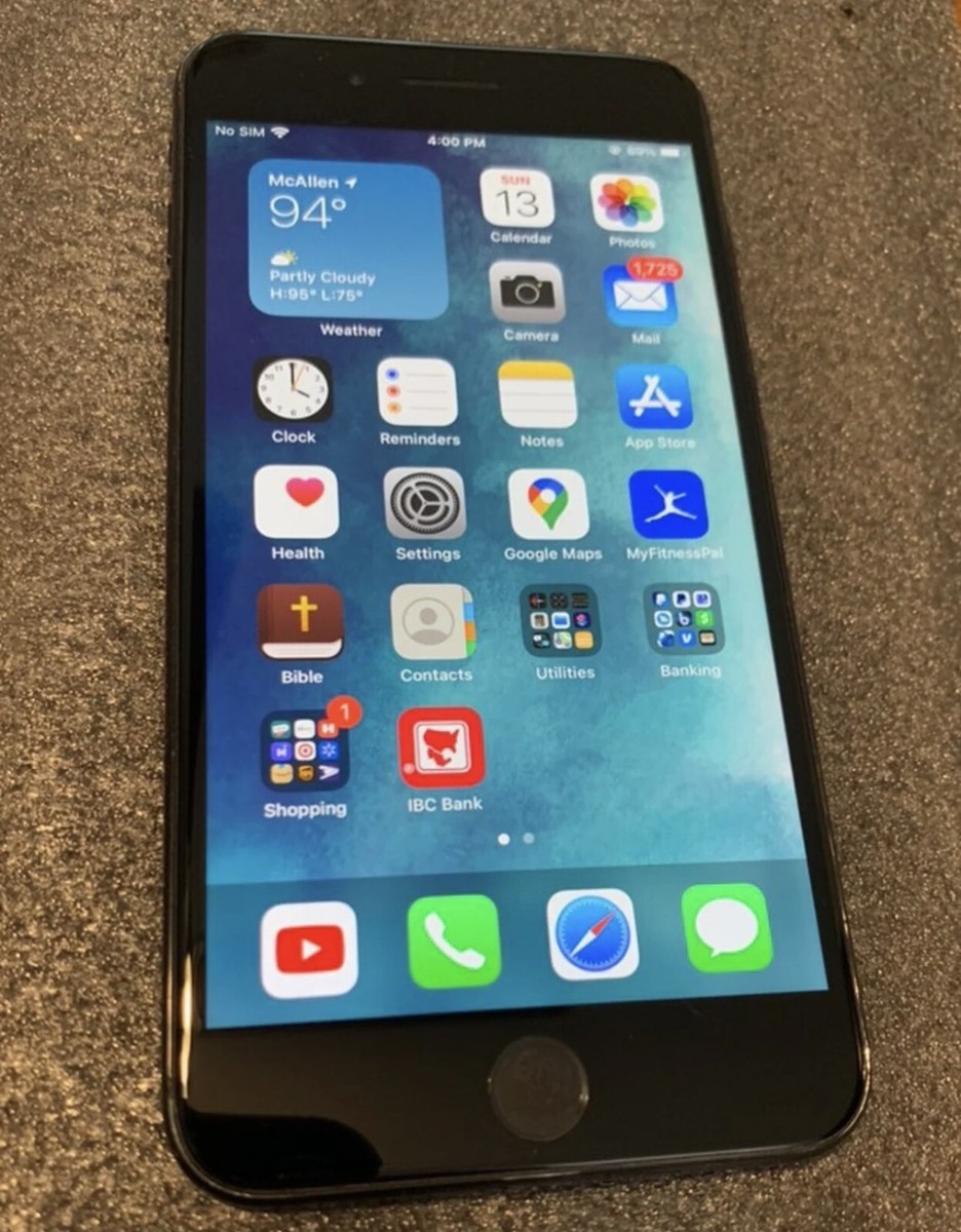 Apple iPhone 7 Plus - 128GB - Black (Unlocked) A1661 (CDMA + GSM