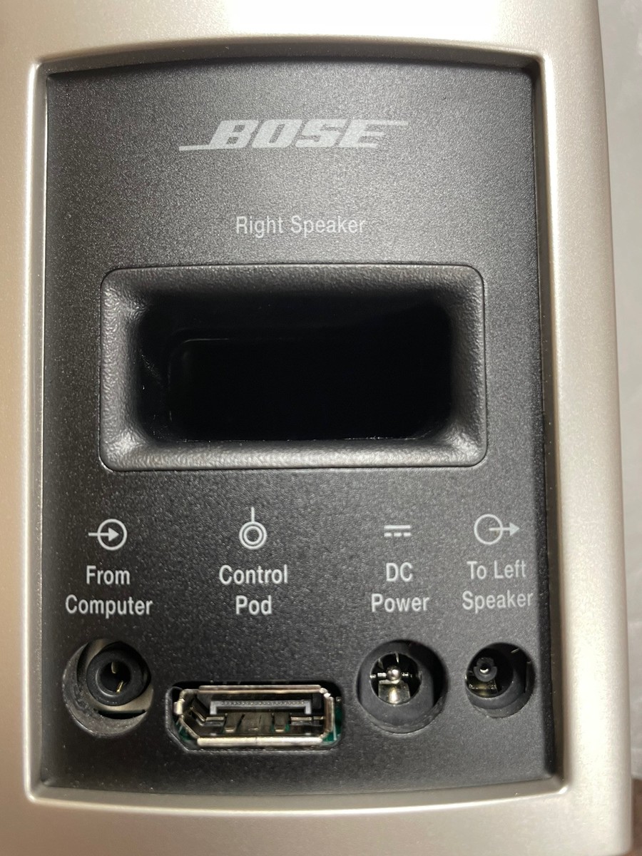 Bose Companion 20 Multimedia Speaker System - Silver for sale