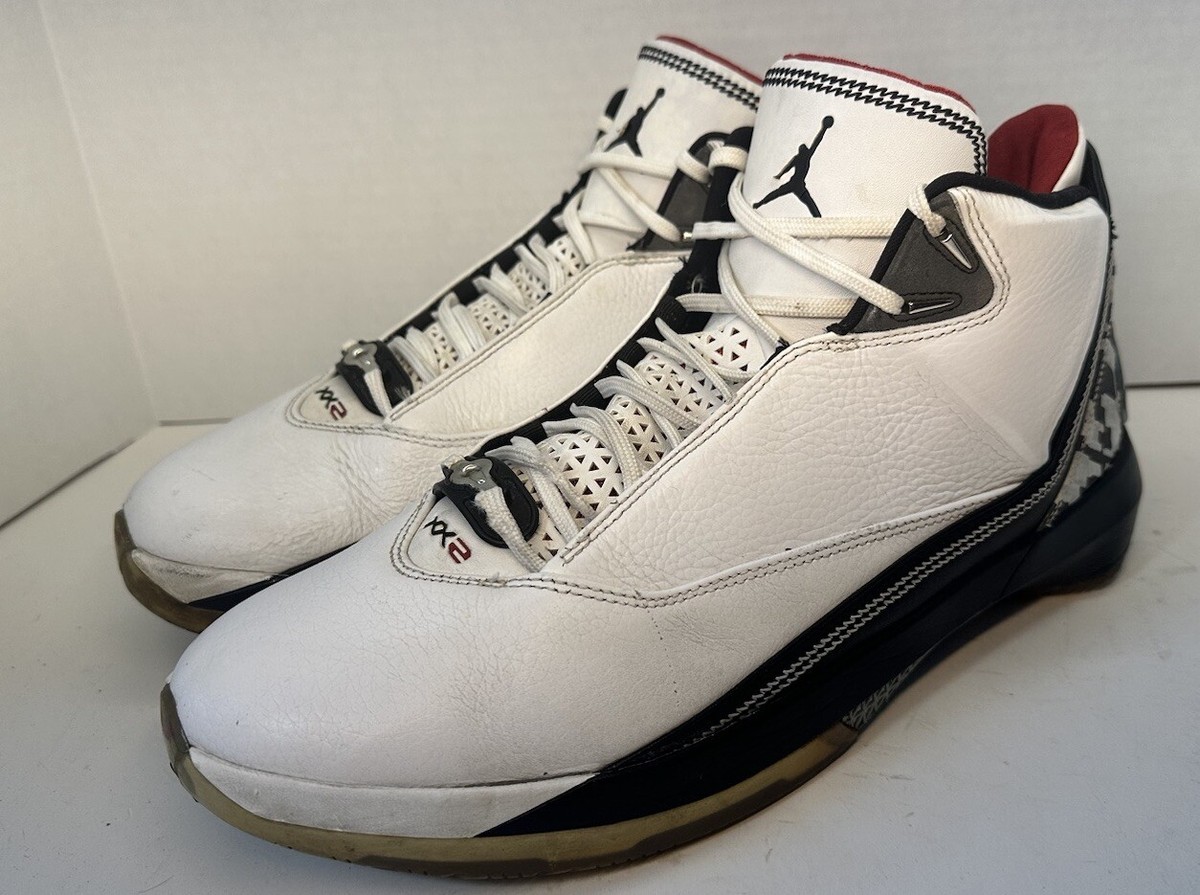 Nike Air Jordan 22 XX2 OG White Varsity Red Black 315299-161 Sz 13