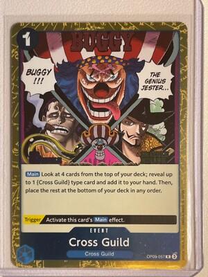 Cross Guild OP09-057 One Piece Emperors in the New World Rare