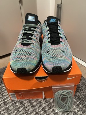 Nike Flyknit Racer Men's Multicolor Deadstock Size 13 Replacement