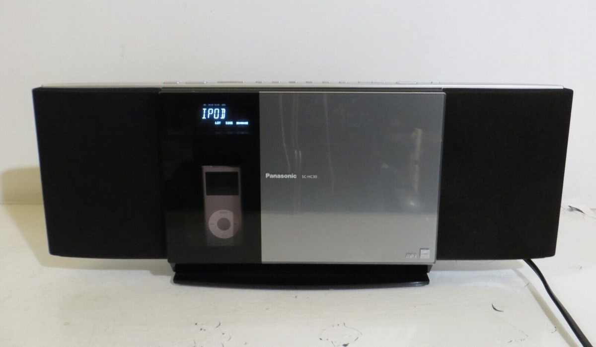 Panasonic SC-HC30 CDPlayer/AM/FM/iPodDock/Remote | eBay
